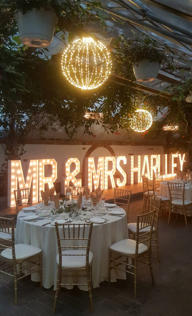 Marquee Letters - Stoney Creek Wedding Decor Rentals