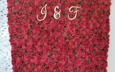 Flower Wall Rentals - Renting a Brampton Flower Wall