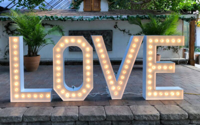 Stoney Creek Marquee Letters Rental