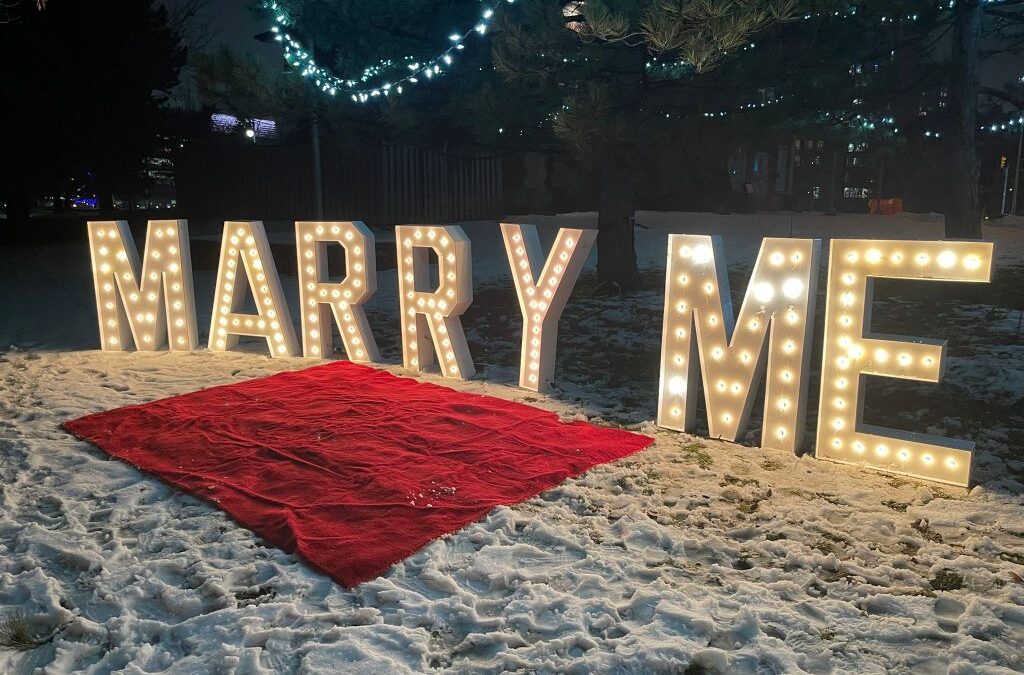 Proposal with Toronto Event Rentals