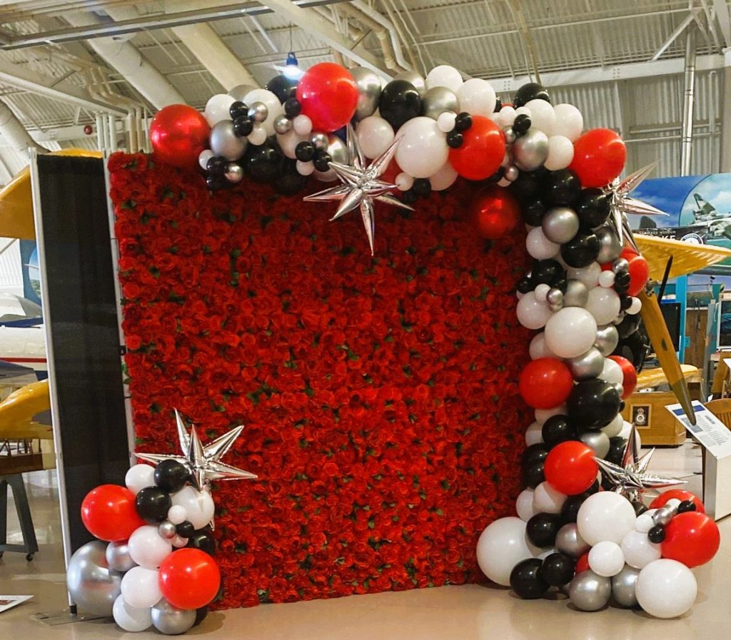Mississauga Spring Flower Wall and Tent Rental