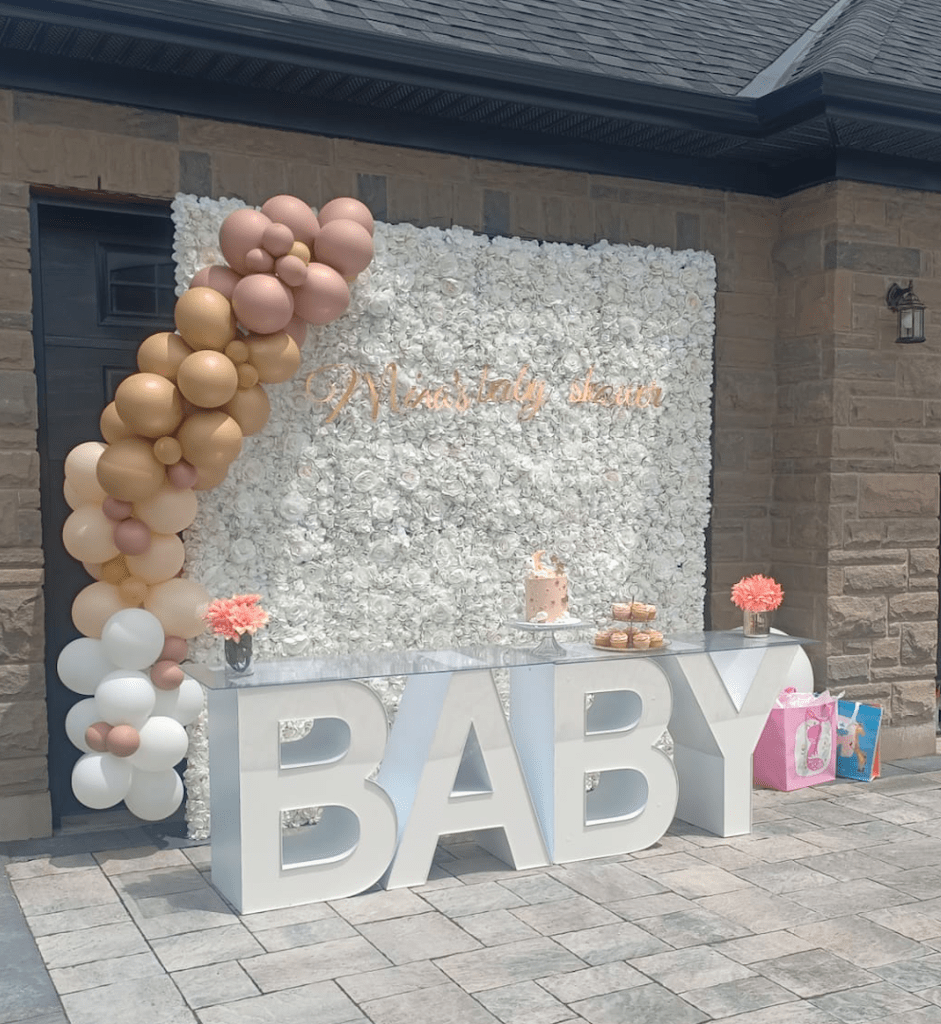 Gender Reveal - Events that Require North York Marquee letters