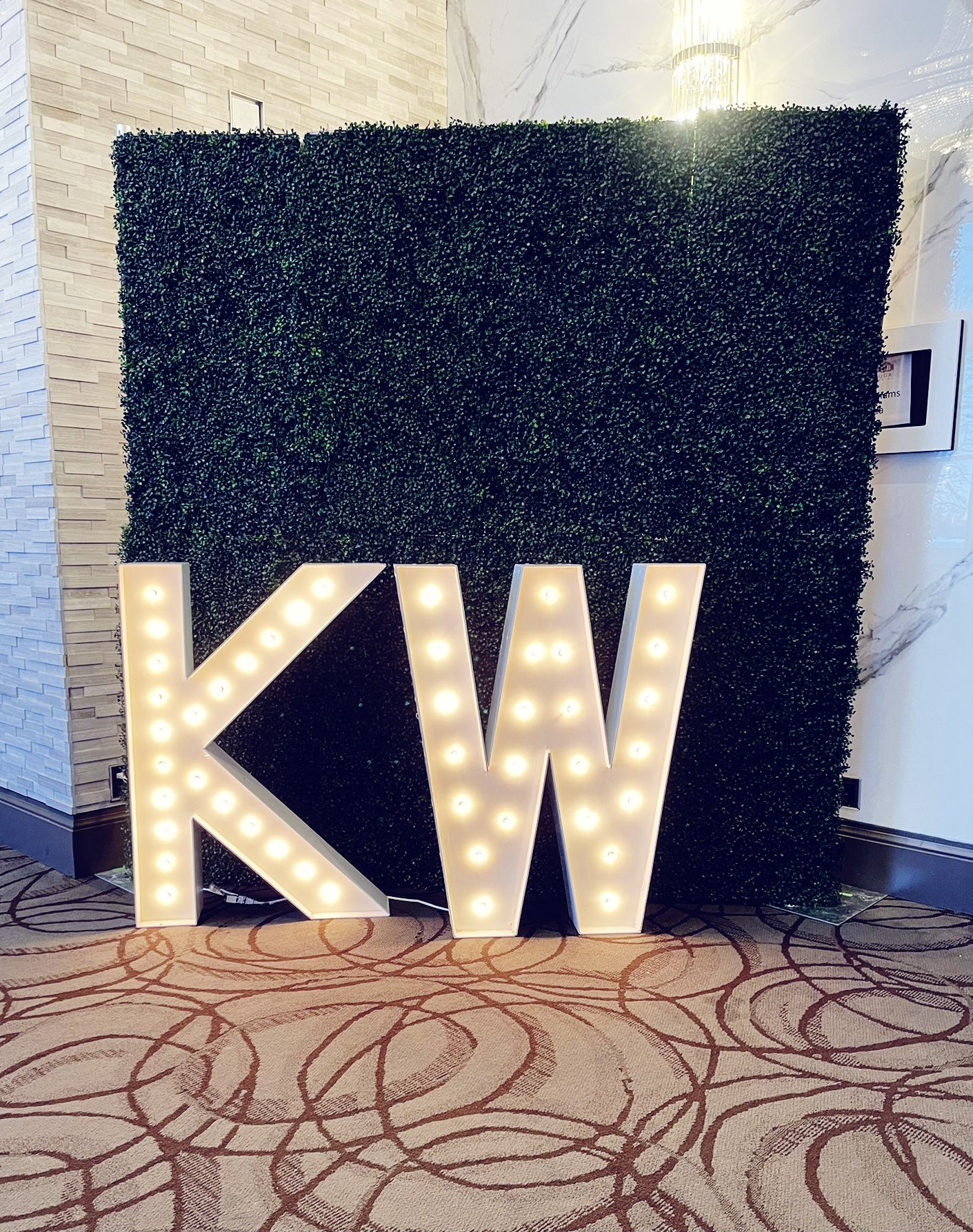 kitchener marquee letters