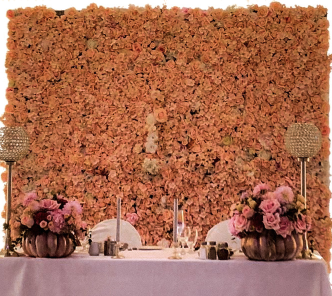 stratford flower wall rental