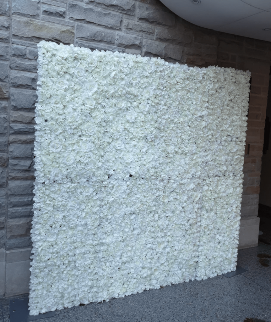 Niagara Falls Graduation Party Flower Wall Rental 