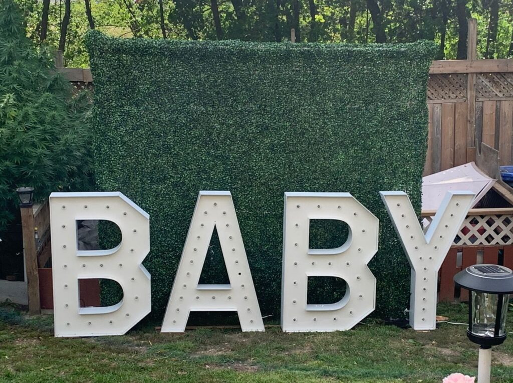 Stoney Creek Marquee Letters Rental