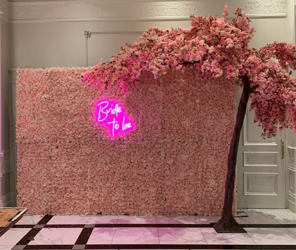 Flower Wall - North York Event Rentals