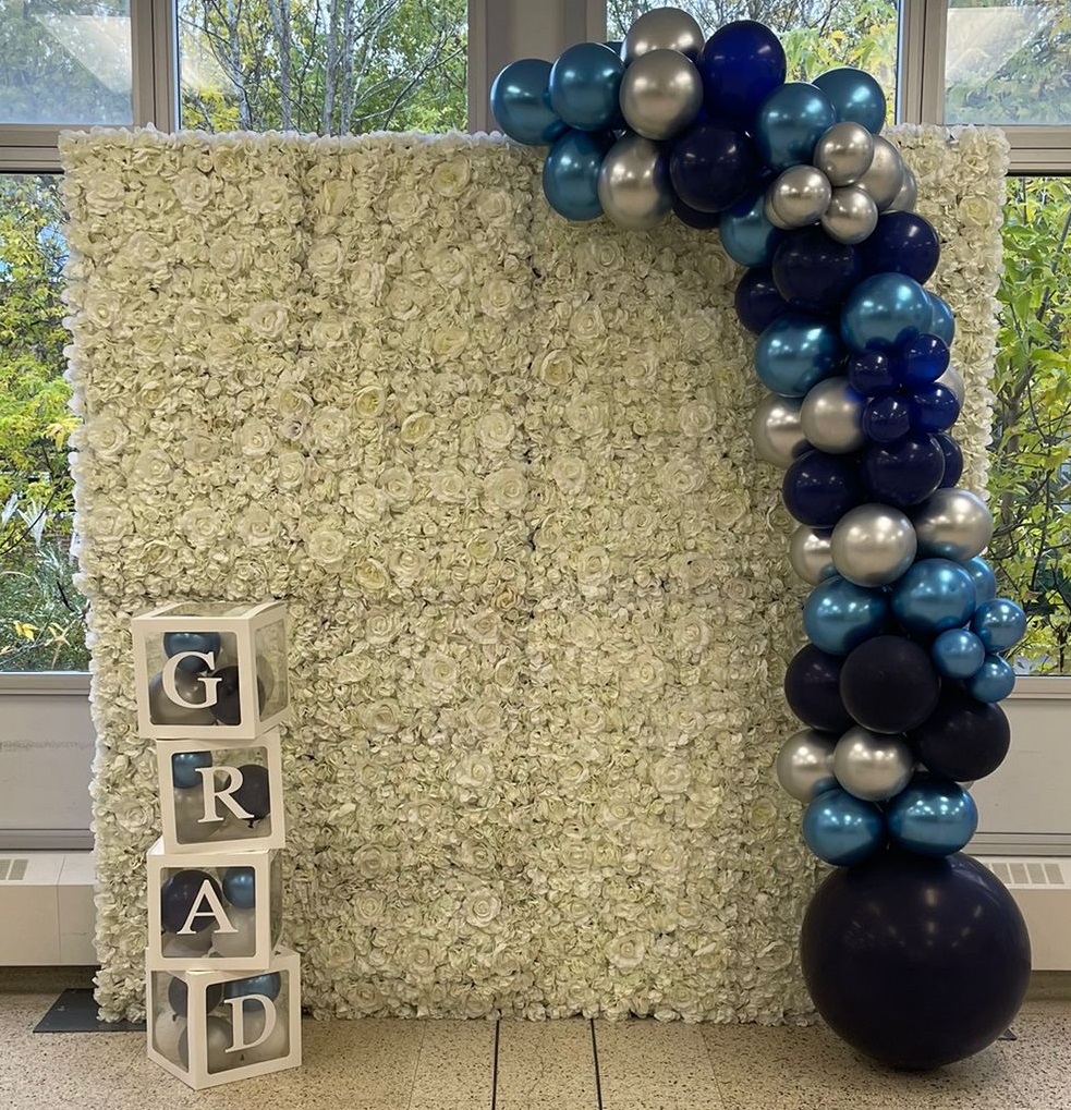 Grad Flower wall - Oakville Flower Wall