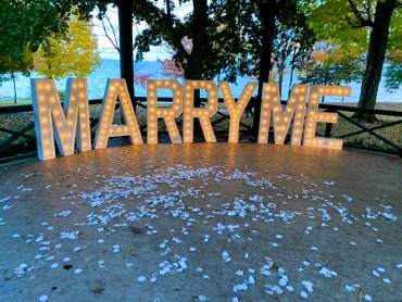 Marry Me - Toronto proposal rentals