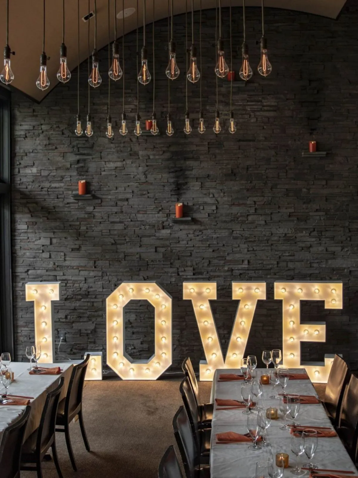 Pembroke Love Marquee Letters Rental