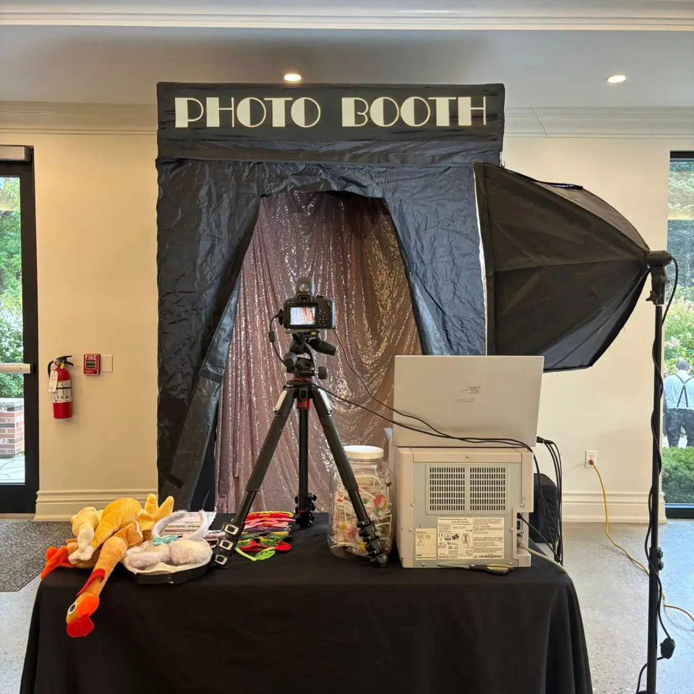 Enclosed Photo Booth Rental